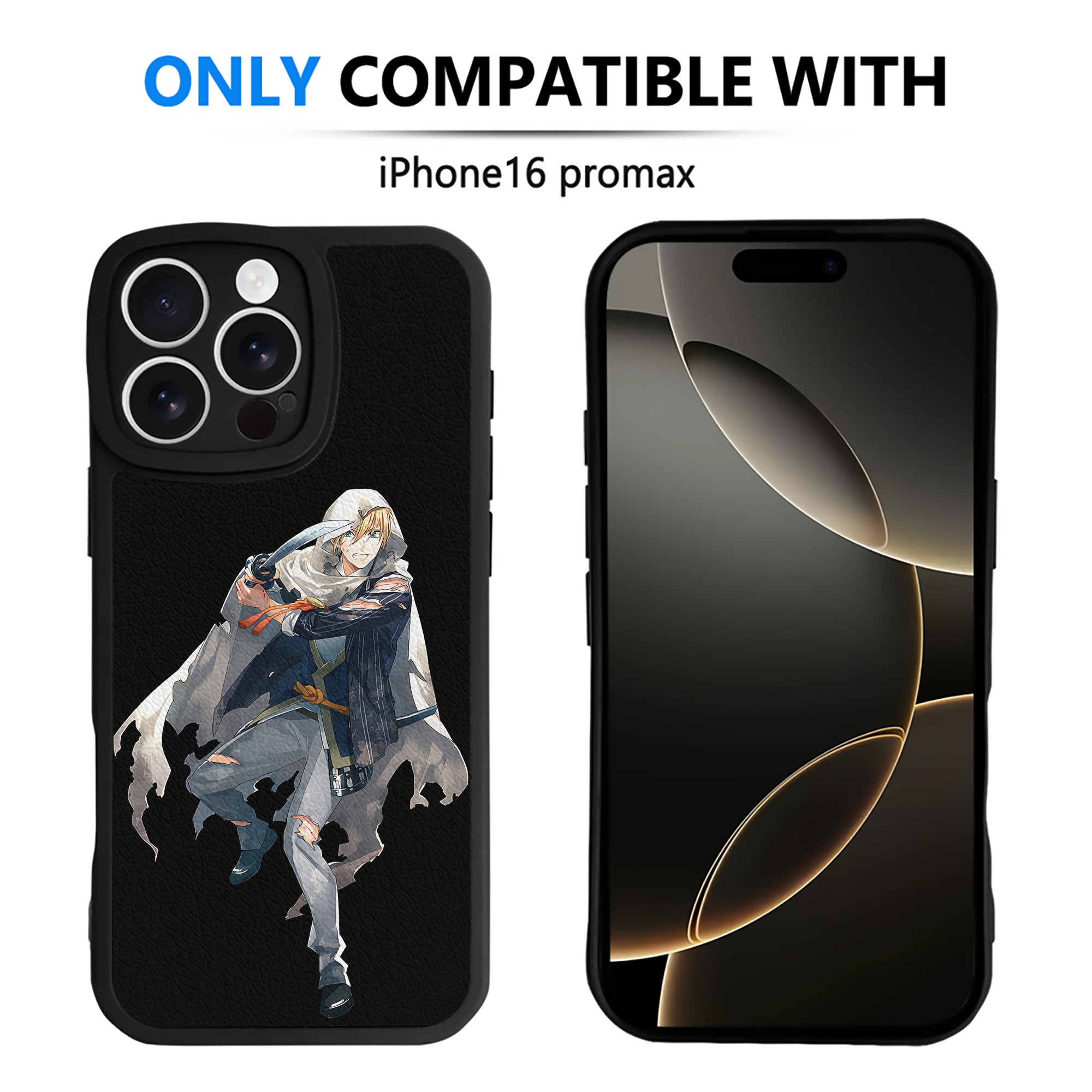 （画像用） 刀剣乱舞 Touken Ranbu 【iPhone 16シリーズ対応】シリコンスマホケース（レザー調） 材質：シリコン